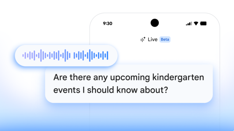Durante l’evento Google I/O sono state presentate tre nuove funzionalità in arrivo su Google Workspace: Capacità vocali, Google Pics e AI Inbox.