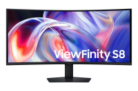 the Samsung 40-inch ViewFinity S8 S85TH 5K2K Curved Monitor