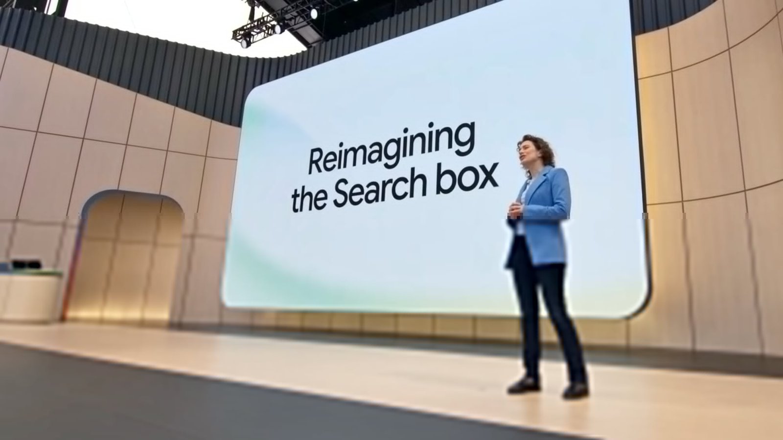 screenshot from google io 2026 showing slide that says